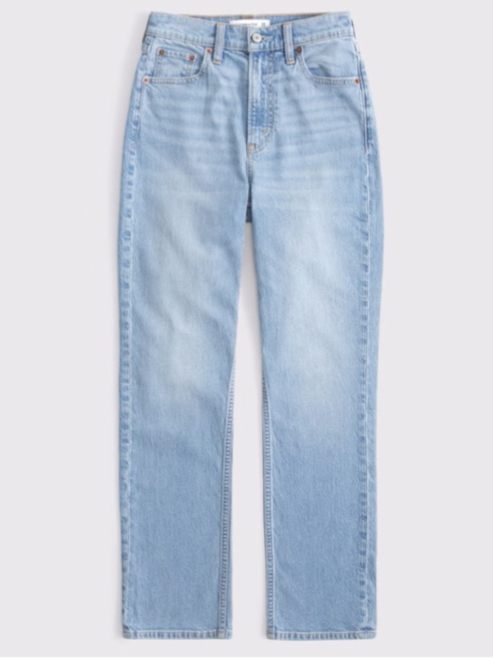 Abercrombie & Fitch Ankle Straight Ultra High Rise Jeans